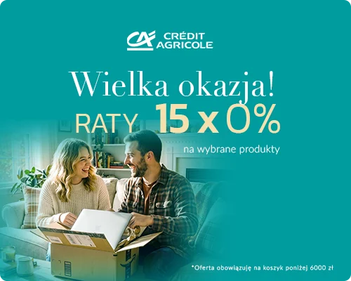 Credit Agricole - raty 15x0%